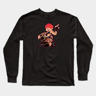 Runaway Wrestler Long Sleeve T-Shirt